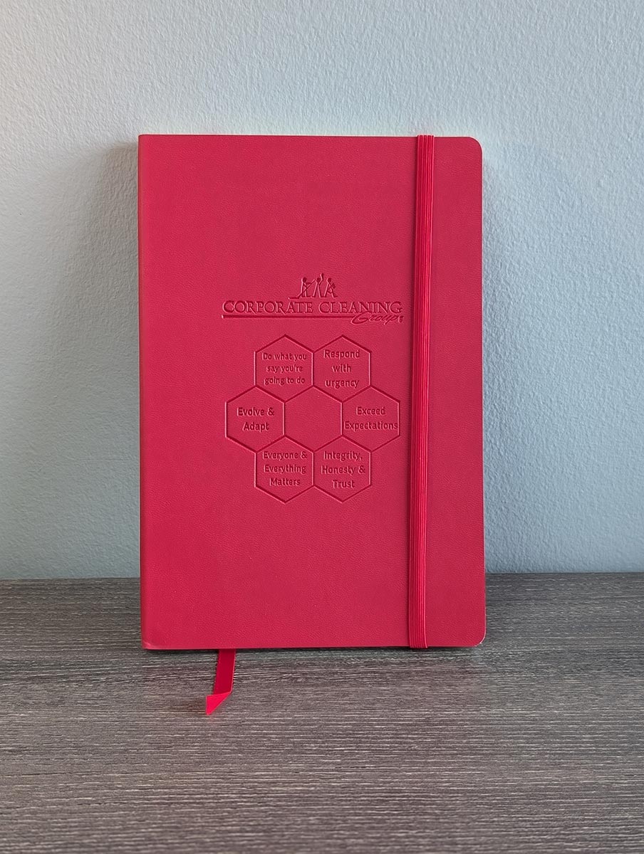 CCG Debossed Notebook 1 CCG Debossed Notebook